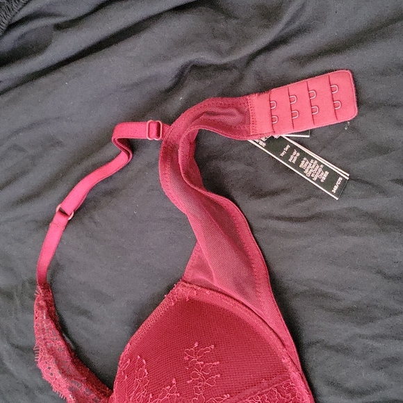 Victoria's Secret Very Sexy Push Up Maroon bra, sz 34B - Picture 4 of 10